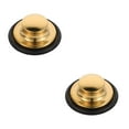 thumbnail image 3 of Hemoton 2pcs Kitchen Sink Stopper Rubber Sink Plug Drain Stopper Replacement Garbage Disposal Stopper Kitchen Sink Drain for Universal Use Golden, 3 of 8