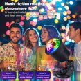 thumbnail image 3 of Luz de Bola de Discoteca HOVOYNN Pack 2 Recargable con Activación por Sonido, 3 of 8