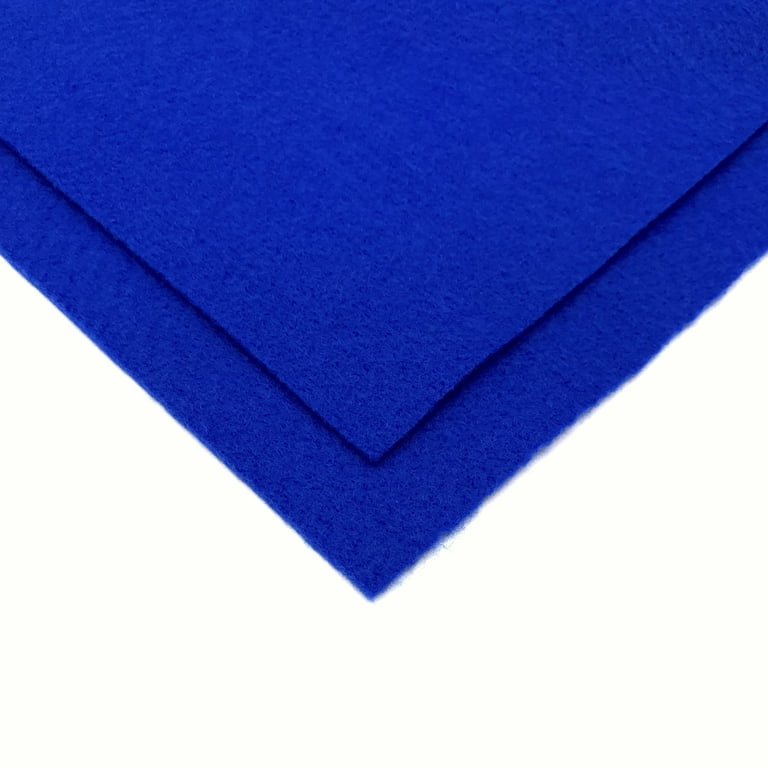 Craft Felt Fabric Royal Blue, by the yard