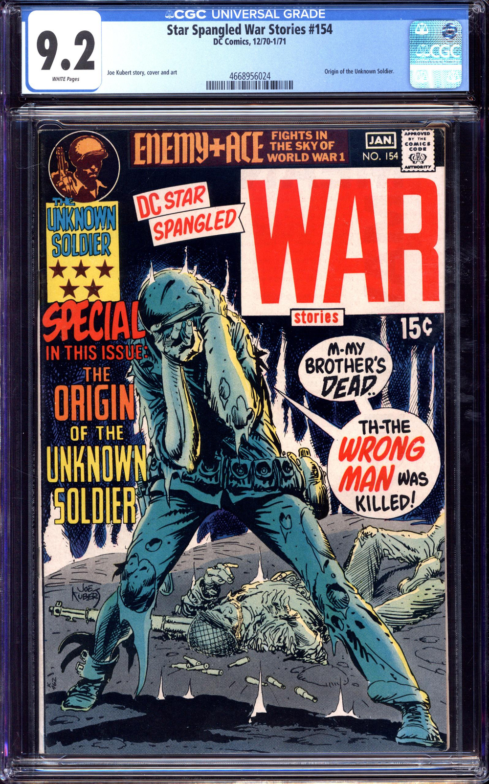 Cover of Star Spangled War Stories #154