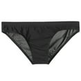 thumbnail image 2 of ruhuadgb Men Briefs Stretchy Breathable Comfortable Soft See Through Ice Silk Sexy Low Waist Panties Daily Life, 2 of 8