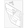 Genuine OE Infiniti Door Trim Panel - 82901-1LF6A