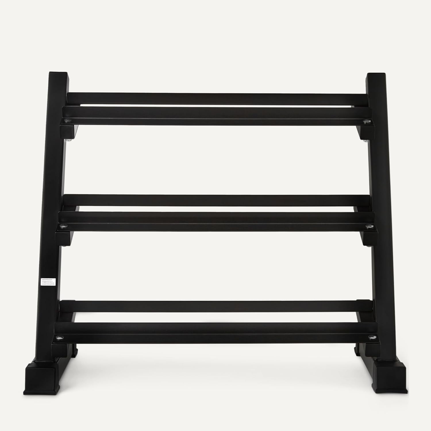 Adjustable Dumbbell Weight Rack, Sturdy 3-Tier Steel Stand