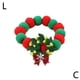 thumbnail image 1 of TQEHS Collar ajustable para mascotas, divertido adorno navideño con lazo suave, 1 of 6
