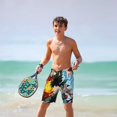 thumbnail image 6 of My Hero Academia Swim Trunk, Beach Board Shorts For Boys Girls, Quick Dry Swimsuit With Mesh Linning, Swimming Trunks For Kids Teens, 6 of 9