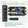thumbnail image 3 of UniVerse  Replacement Remote Control for AMZ Fire Smart TV Stick, Compatible with Insignia/Pioneer, Voice FireStick Remote for Stick(2nd Gen/3rd Gen/4K/Lite/4K Max)& Cube, 3 of 16