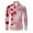 A Red, variant on BlankRift Mens Dress Shirts Long Sleeve Valentines Day Lapel Button Up Shirt Men Love Heart Print Date Night Outfit Regular Fit Casual Tops Lightweight Dress Shirt Men Red L