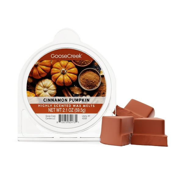 Goose Creek Cinnamon Pumpkin Scented Wax Melts, 2.1oz.