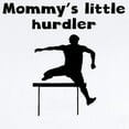 thumbnail image 2 of CafePress - Mommys Little Hurdler Body Suit - Baby Light Bodysuit, Size Newborn - 24 Months, 2 of 4