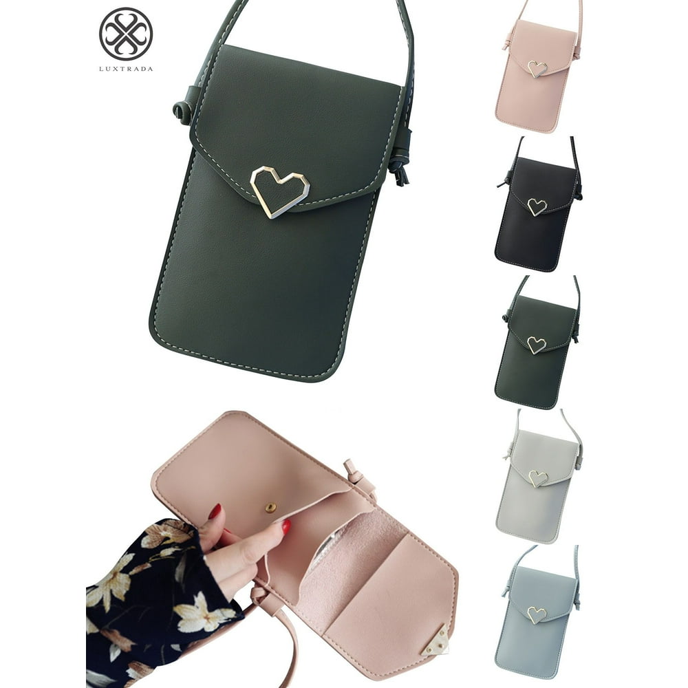 Luxtrada Luxtrada Heart Crossbody Cell Phone Pouch Waterproof