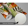 thumbnail image 6 of S4Sassy Wild Jungle Animals Wallpaper- Jungle Removable Wall Covering, 25" X 360" Self-Adhesive Textured Vinyl Walls Paper, Decorative Wallwrap, Diy Walls Covering For Bedroom, Living Room- Green, 6 of 8