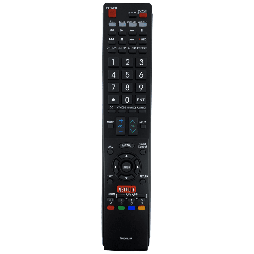 Replacement TV Remote Control for Sharp LC70LE650 Television Walmart