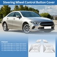 thumbnail image 2 of Unique Bargains Steering Wheel Buttons Replacement for Mercedes-Benz A Class 2013-2015 Steering Wheel Control Button Cover No.A2185400162 Left And Right Side, 2 of 6