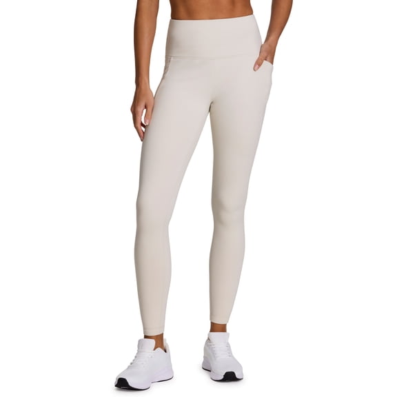 Avalanche Women's Full Length Brushed Fleece Lined Hiking Legging with Waistband Zipper Pocket