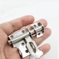 thumbnail image 4 of Thicken Door Lock Stainless Steel Bolt Latch Padlock Clasp Set Drawer Cupboard, 4 of 5