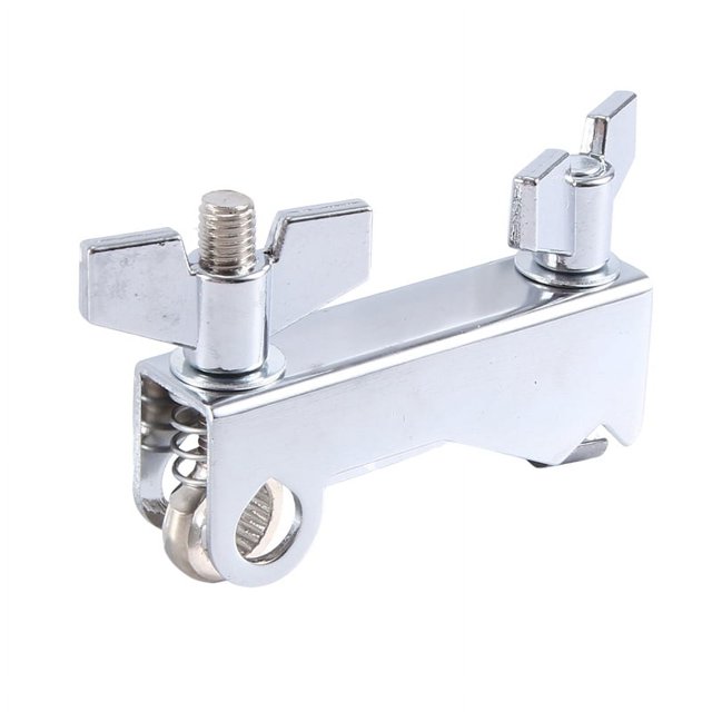 Pince à Tambour Support de Cloche de Vache Bouton Fixe pour Instrument de Percussion Monté sur Tambour