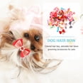 thumbnail image 4 of MasteelfCA 50Pcs Decorative Dog Bows Adorable Cat Bowknots Cloth Pet Bowties (Random Color), 4 of 8