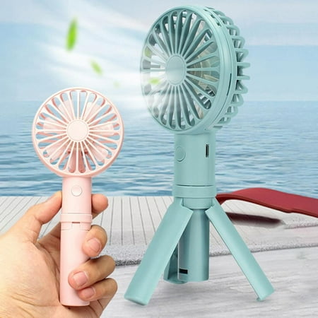 

Handheld Fan 500mAh Portable Hand Held Fan Mini Personal Rechargeable Hand Fan with 3 Speeds for Outdoor Travel Commute Office