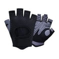 thumbnail image 2 of Breathable Workout Gloves for Men Women, Padded Weight Lifting Gloves with Wrist Wraps Support, Full Palm Protection, Grip for Gym Training, Fitness, Weightlifting, Exercise Fingerless, 2 of 7
