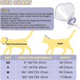 thumbnail image 1 of Cat Cone, Cat Cones Stop Licking Scratching, Cats Soft Cone After Surgery With Drawstrings For Cats To Recovery Wound, 1 of 1
