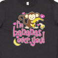 thumbnail image 4 of Inktastic I'm Bananas over You Youth T-Shirt, 4 of 5