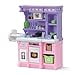 thumbnail image 3 of Step2 Little Bakers Kitchen  Pink  Purple Play Kitchen with Baking Set  Toy Kitchen Baking Set Included, 3 of 4