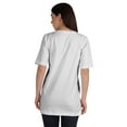 thumbnail image 3 of Inkmeso T-Shirt Basique en Coton à Col Rond pour Femmes Coupe Ample Décontractée Long pour Entraînement, 3 of 8