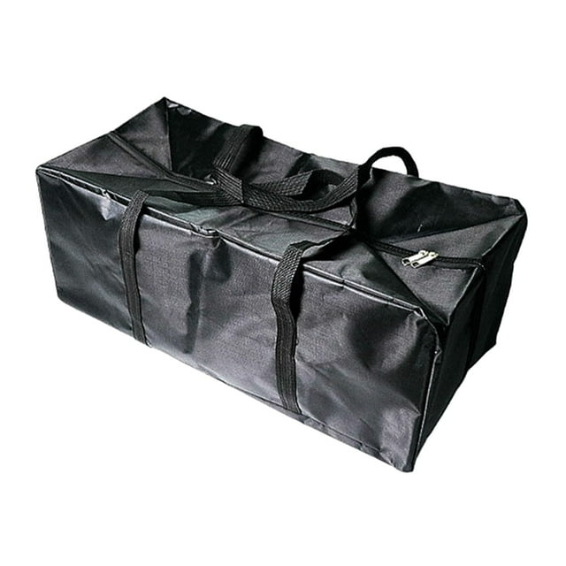 Bolsa de transporte Zulema para cebo plegable duradera almacenamiento barco pesca Negro
