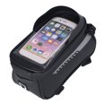 thumbnail image 2 of Bike Phone Bag, Hard Shell Waterproof Large Capacity Durable EVA Dual Zippers Bike Phone Mount  for Cycling, 2 of 8