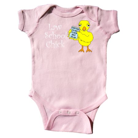 

Inktastic Law School Chick White Text Gift Baby Girl Bodysuit