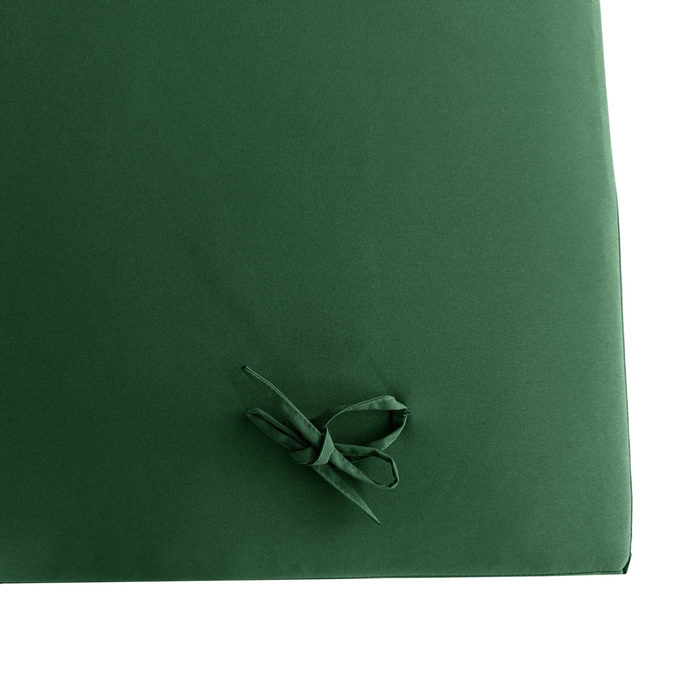 Christopher Knight Home 4" Thick Chaise Lounge Cushion, 2-Section Foldable Design, Green