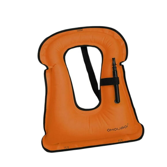 Chaleco de natación inflable,Chaleco inflable para nadar con dispositivo brillante