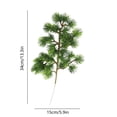 thumbnail image 4 of Sentmoon Artificial Tree Fake Flowers Home Decor Living Room Simulation Of Fake Pines Needle Branches Accessories Suitable for Landscaping Gardening Green Plants Decoration, 4 of 7