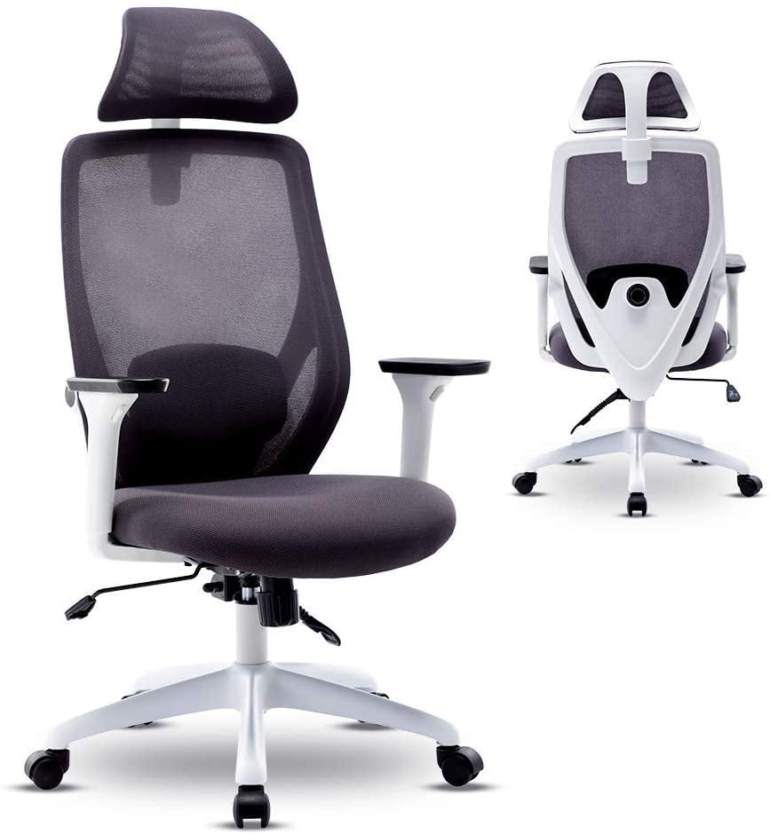 Home Office Ergonomic Desk Chair, Mesh Chair Heavy Duty Office Chai