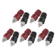 thumbnail image 2 of M8 Binding Post, 5Set Inverseur Terminal Stable Courants Transmission Fort Courant Nickelé pour RV, 2 of 8