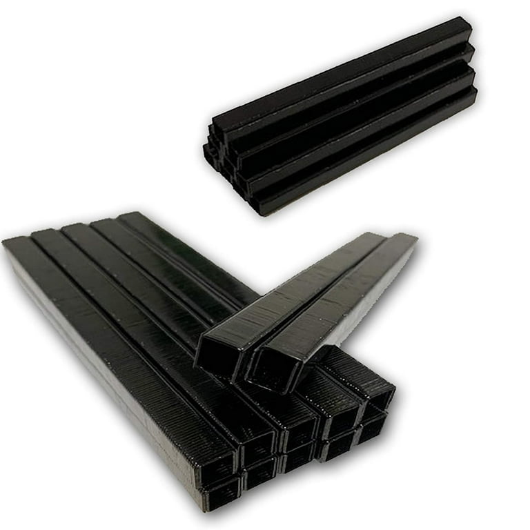 Black T50 Staples Heavy Duty 20 Gauge Staples Black Colored