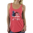 thumbnail image 1 of Awkward Styles Women's USA Flag Bulldog American Patriotic Graphic Racerback Tank Tops 4th Of July Gifts, 1 of 4