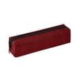 thumbnail image 1 of Estuche porta lápices con cierre de poliéster rojo 20 x 5 x 5, 1 of 2