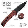 thumbnail image 7 of CIVIVI Cogent Flipper Button Lock Knife Burgundy G10 Handle 3.47" 14C28N Blade C20038E-2, 7 of 7