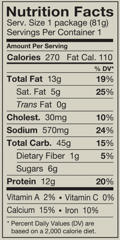 Greenfield Honey Ham & Cheese Lunch Kit 2.9oz