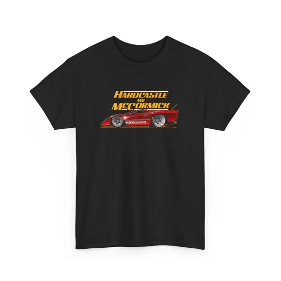 Reprint Rare HARDCASTLE & McCORMICK COYOTE GT TV Car Heavy Cotton Tee