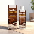 thumbnail image 1 of Limpiador y acondicionador de cuero con lanolina | Fórmula de nutrición profunda de 237 ml | Cuidado hidratante, suavizante y protector del cuero para autos, muebles y accesorios, 1 of 5