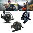 thumbnail image 2 of Winter Ice Fishing Reels Spools Tackle Throwing Wheel Light Weight Fly Fishing Line Wheel Outdoor Fishing Equipment, 2 of 8