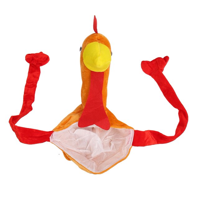 Sombrero de pavo Colores brillantes claros Poliéster duradero Suave Cómodo Fácil de limpiar Sombrero de Acción de Gracias para fiestas Cosplay Vacaciones