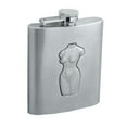 thumbnail image 1 of Marissa 8oz Stainless Steel Hip Flask, 1 of 1