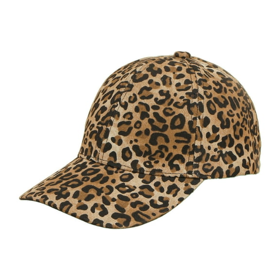 lanema for Snapback Hat Baseball Cap Women Men Hat with Full Cover Printed Leopard Patt