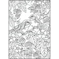 thumbnail image 3 of Cra-Z-Art Timeless Creations, Feathered Friends New Adult Coloring Book, 64 Pages, 3 of 9