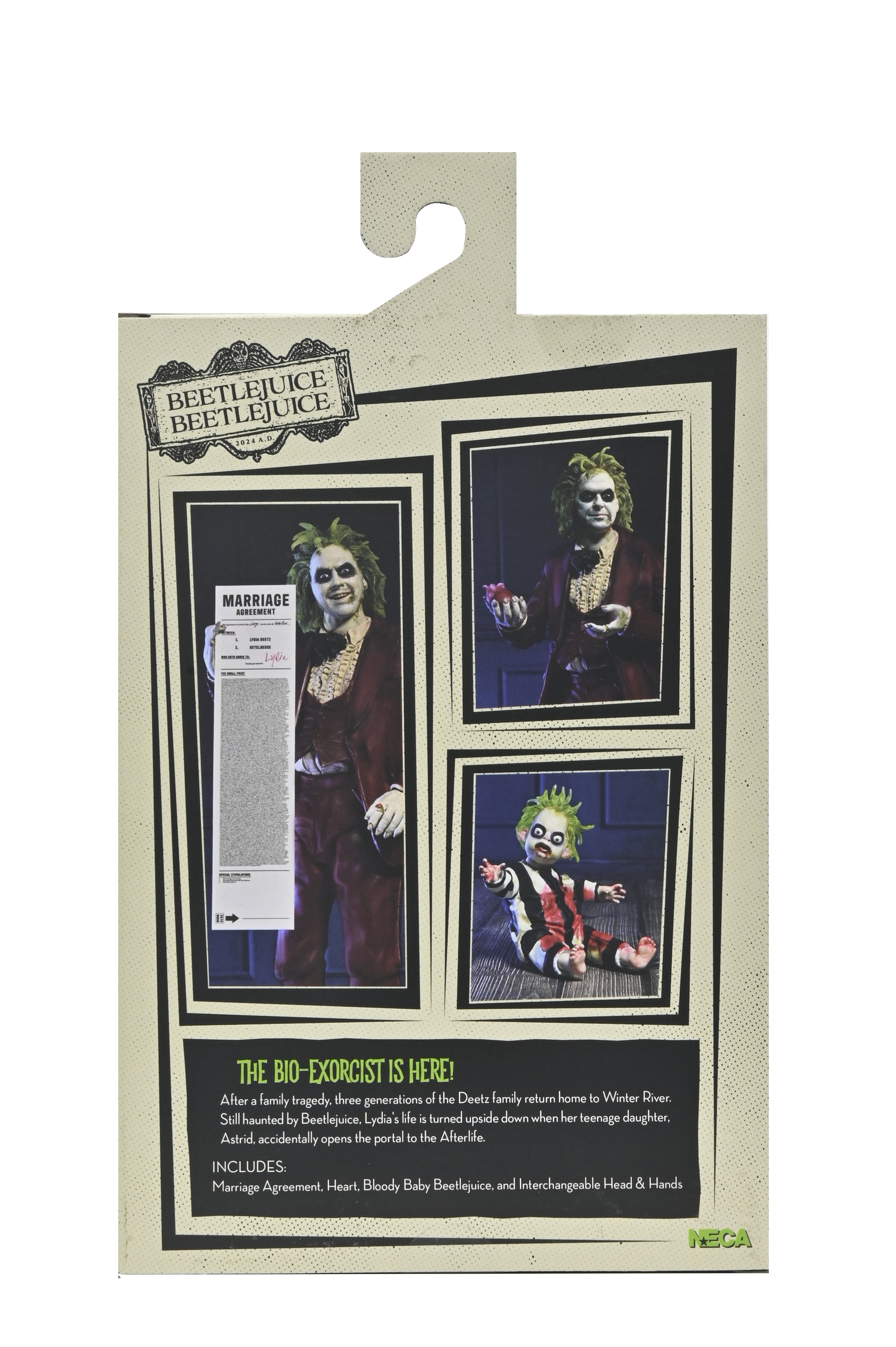 NECA - Beetlejuice Beetlejuice - 7" Scale Action Figure - Ultimate "Wedding Tuxedo" Beetlejuice