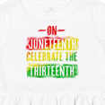 thumbnail image 4 of Inktastic On Juneteenth Celebrate the Thirteenth Girls Toddler Dress, 4 of 5