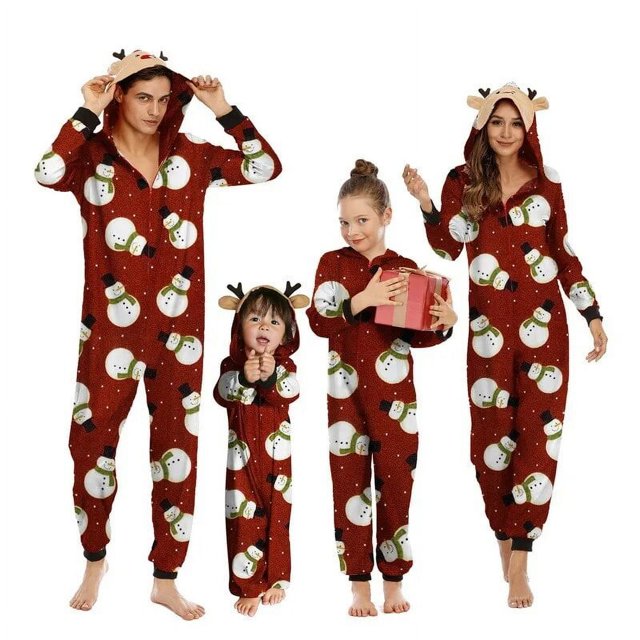 Pijamas de Navidad, trajes a juego para la familia, conjuntos de pijamas para adultos y niños, pantalones + Tops con estampado de ciervos, ropa de dormir de Navidad, mameluco para bebés y niñas